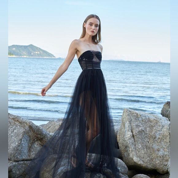 Free People x SAU LEE Bella Gown - Picture 3 of 8